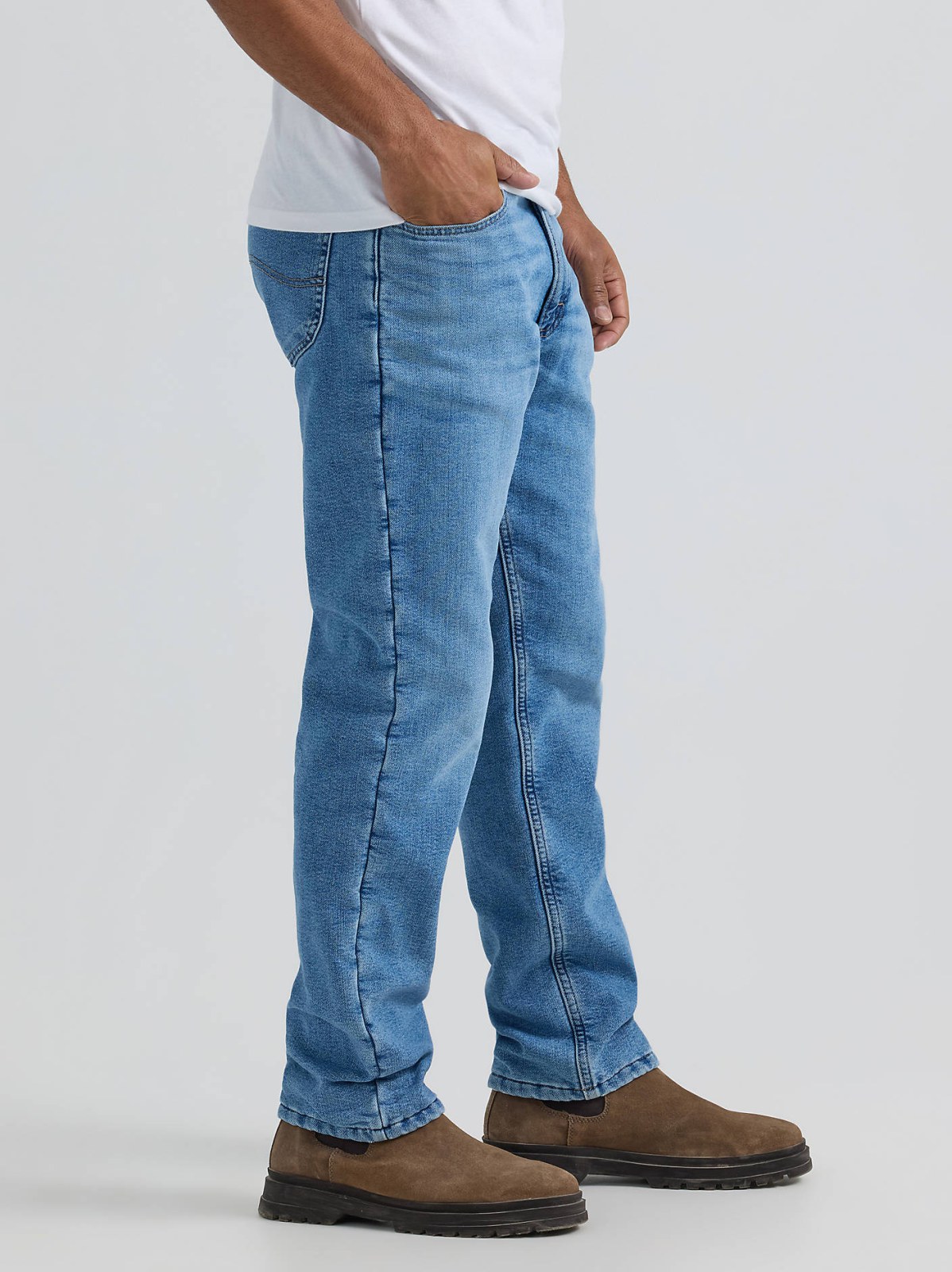 Men's Legendary Relaxed Fit Flannel and Fleece Lined Jean - view 4