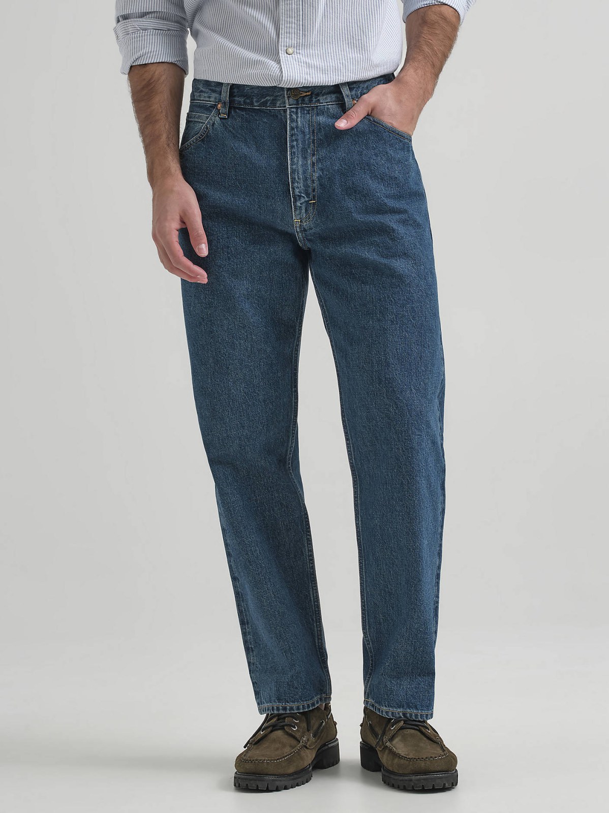 Men's Lee® x J.Crew Japanese Selvedge Denim Straight Jean - view 3