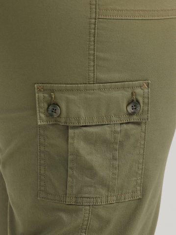 Women's Ultra Lux Comfort with Flex-To-Go Relaxed Fit Cargo Capri (Plus)