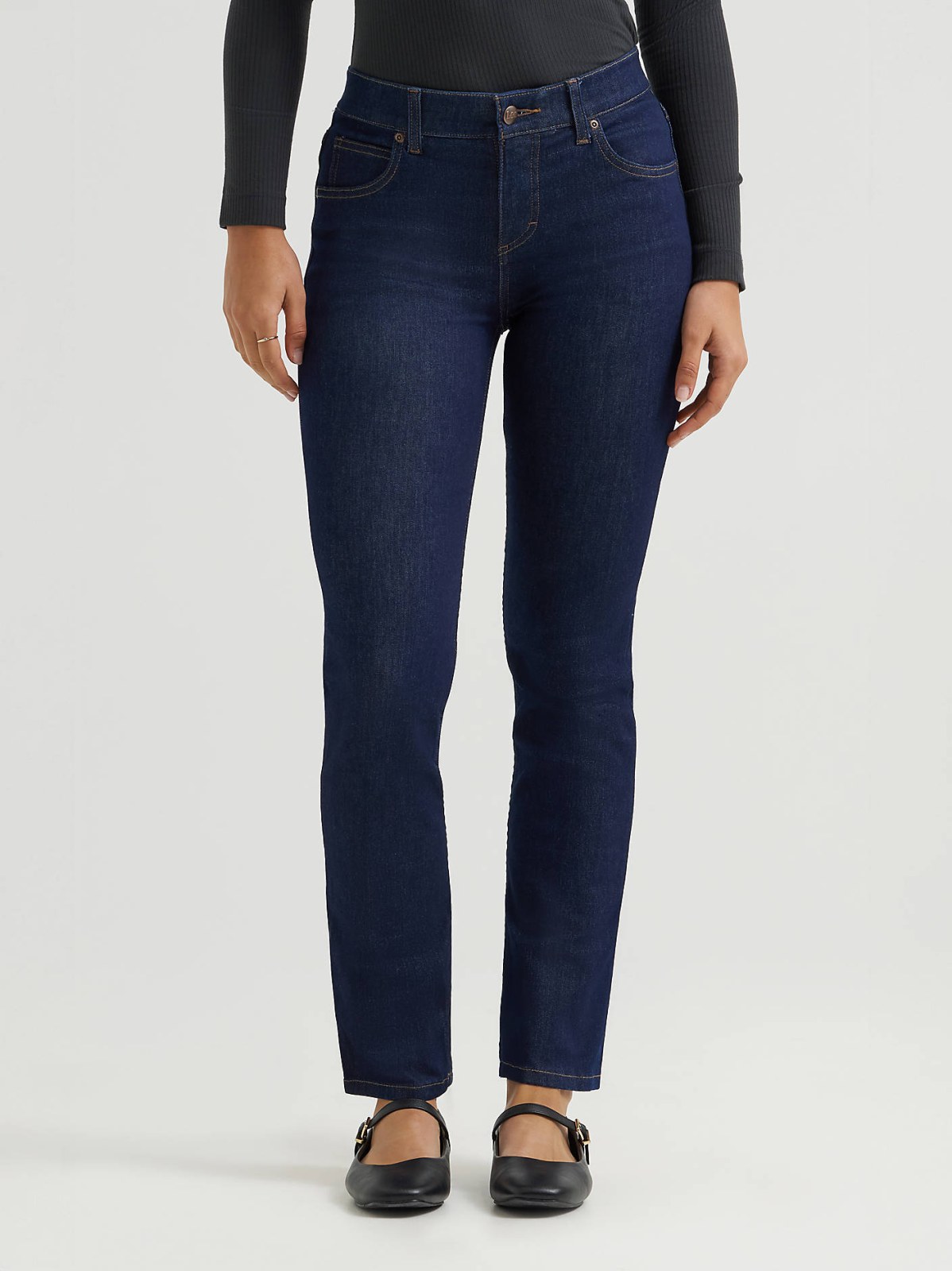 Women's Ultra Lux Comfort Flex Motion Slim Straight Jean with Ever Fit® - view 2