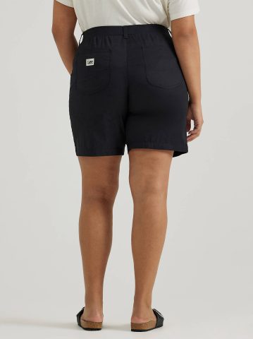 Women's Ultra Lux Comfort with Flex-To-Go Relaxed Fit Utility Bermuda (Plus)