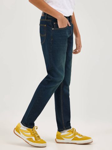 Boy's Slim Straight Stretch Jean