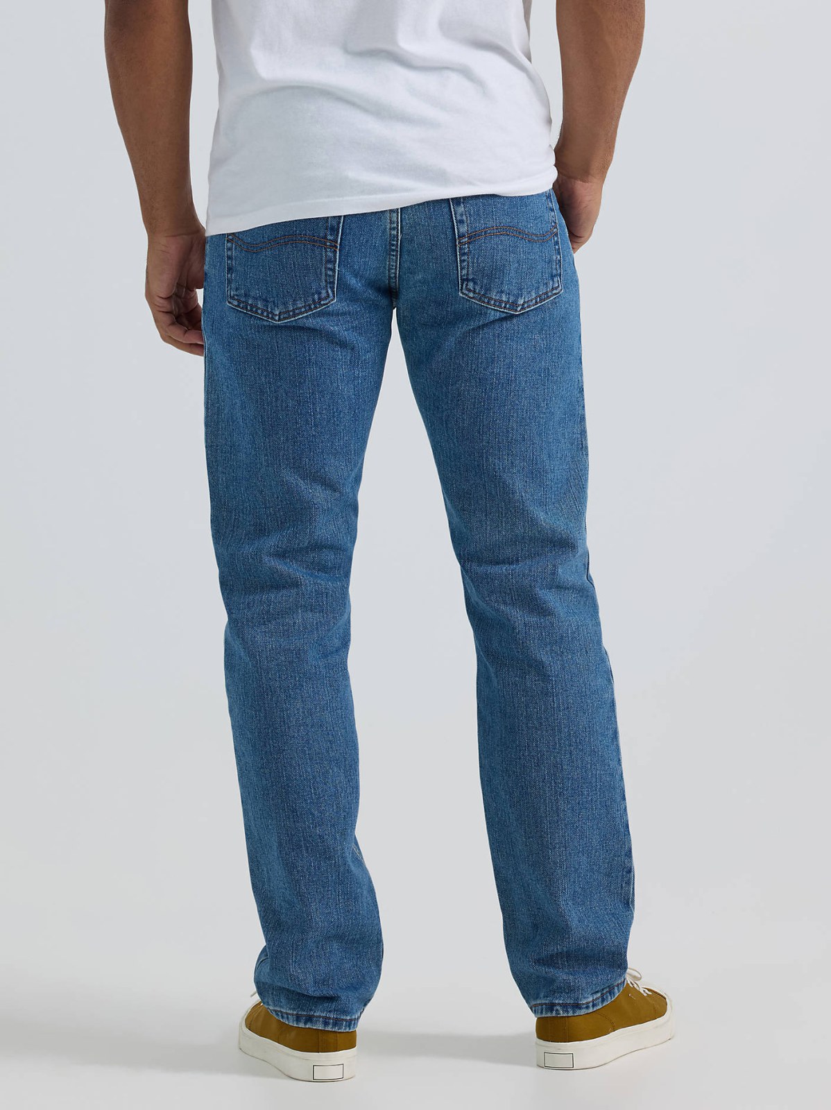 Men's 100% Cotton Regular Fit Straight Leg Heavyweight Jean - view 3