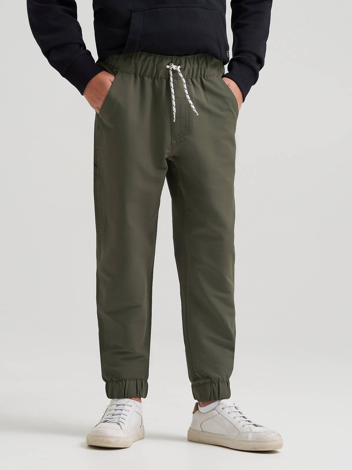 Boy's Brushed Back Tech Carpenter Jogger - view 2