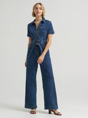 Women's Tie Waist Unionall — alternate view