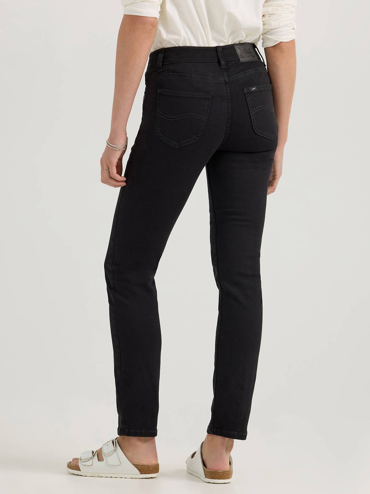 Women's Ultra Lux Comfort Flex Motion Slim Straight Jean with Ever Fit® - view 3