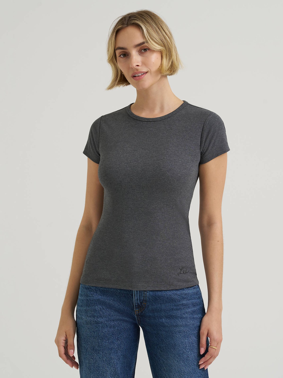 Women's Solid Baby Tee