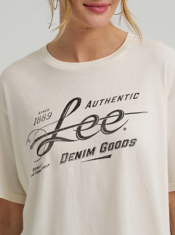 Women's Denim Goods Graphic Tee