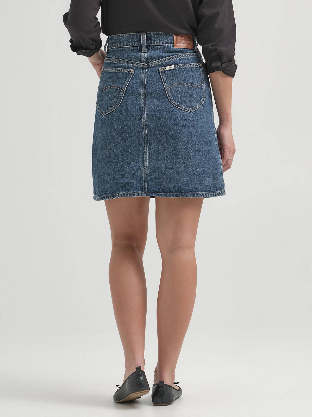 Women's Lee® x J.Crew Denim Skirt - view 4