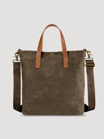 Women's Waxed Canvas Tote