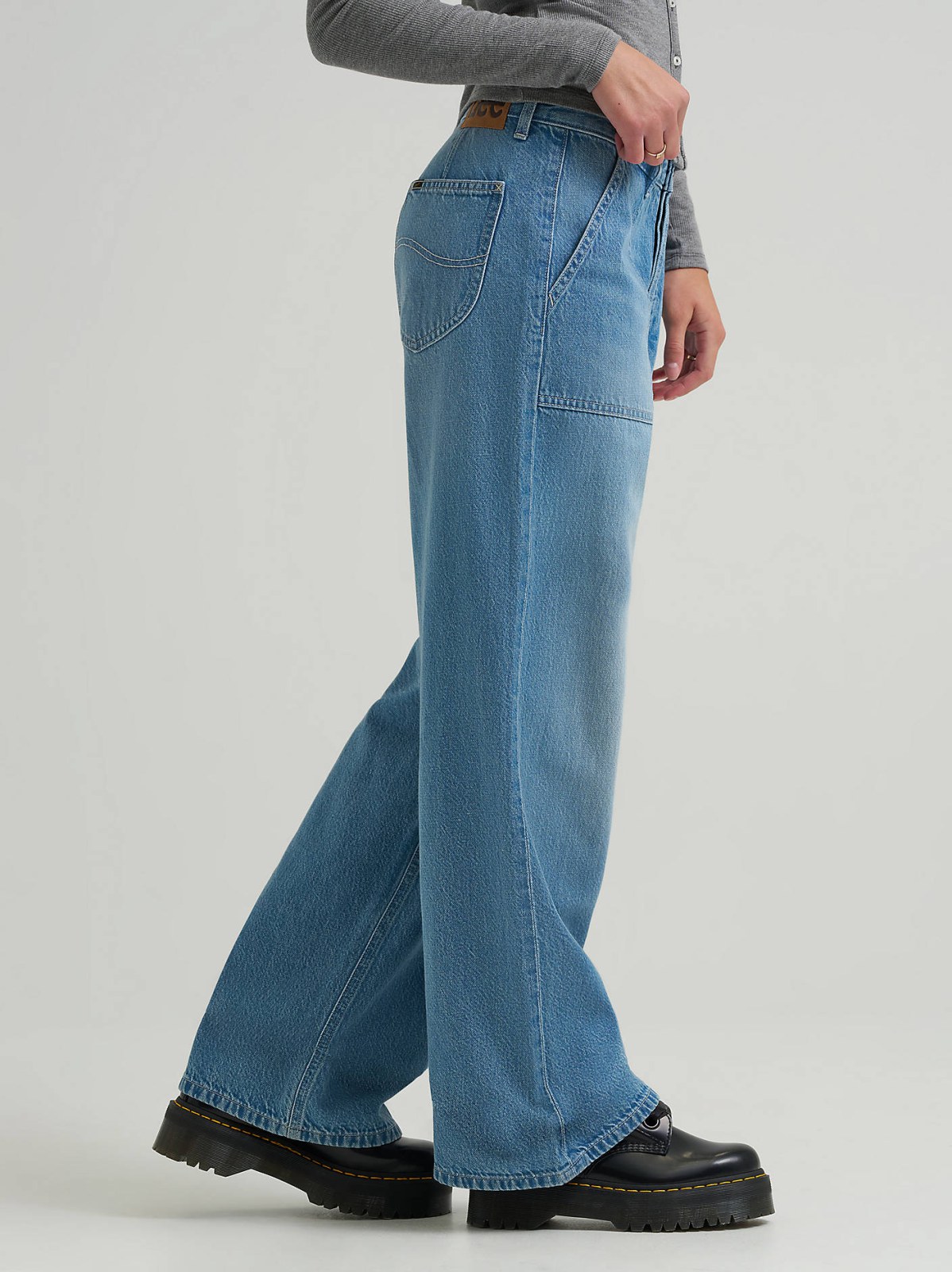 Women's Patch Pocket Slouch Jean - view 4