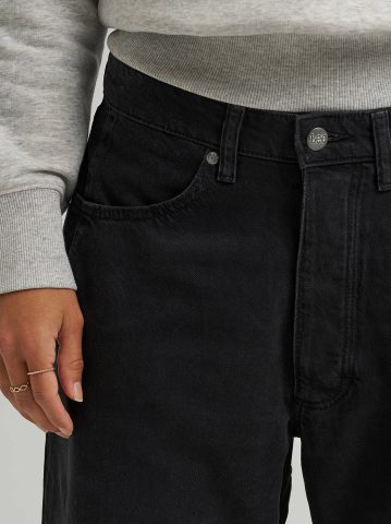 Women's Loose Crop Button-Fly Jean