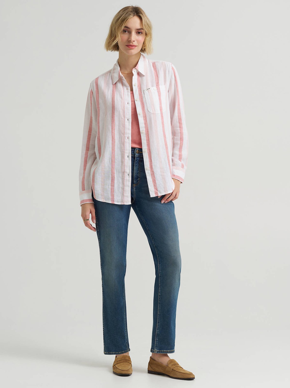 Women's All Purpose Print Button Down Shirt - view 3