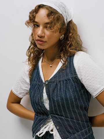 Women's V-Neck Stripe Tank Top