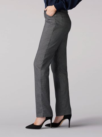 Women's Wrinkle Free Relaxed Fit Straight Leg Pant