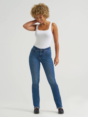 Women's Ultra Lux Comfort with Flex Motion Straight Jean