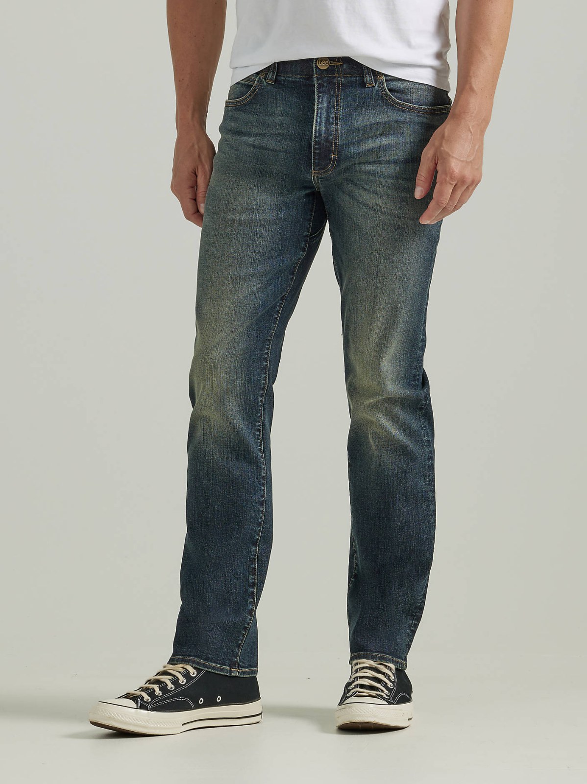 Men's Extreme Motion Regular Fit Straight Leg Jean - view 2