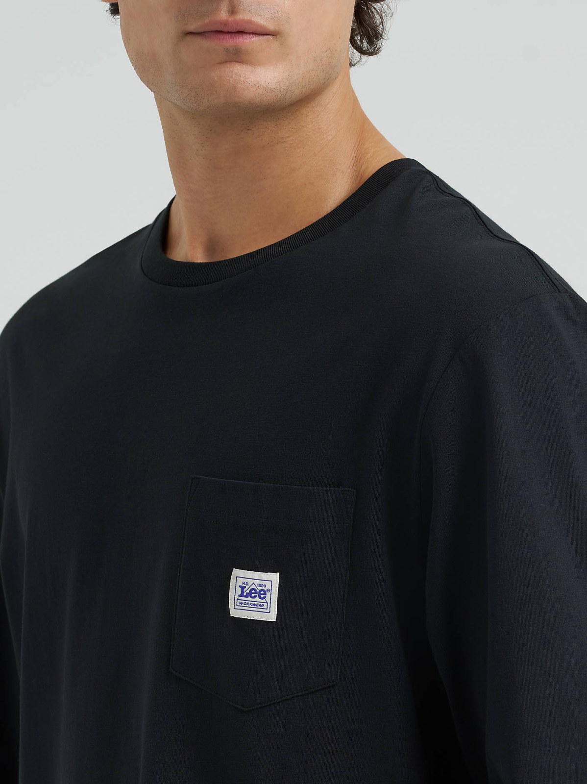 Men's Long Sleeve Workwear Pocket Tee - view 5