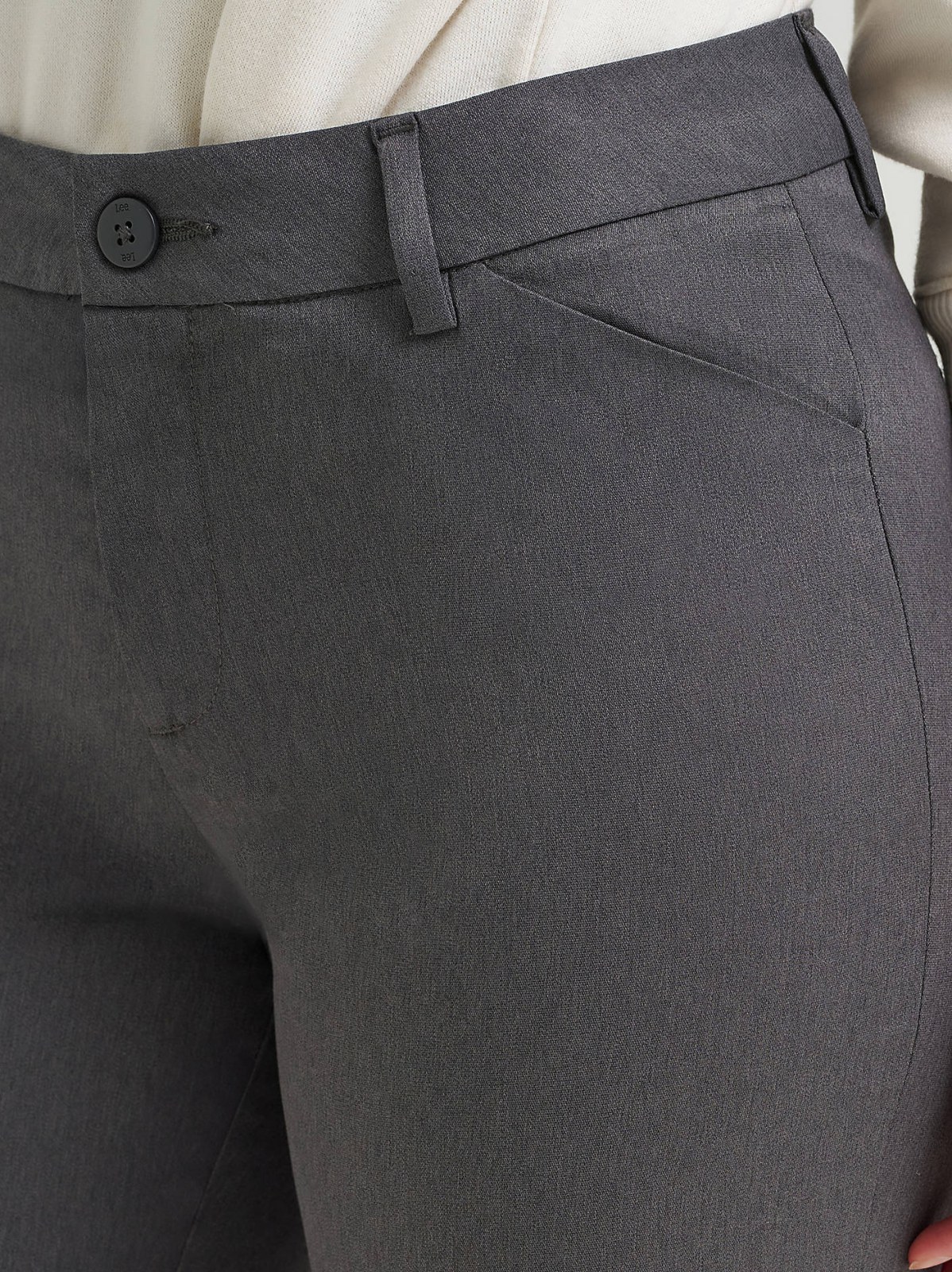 Women's Wrinkle Free Relaxed Fit Straight Leg Pant - view 6