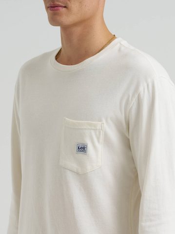 Men's Long Sleeve Workwear Pocket Tee