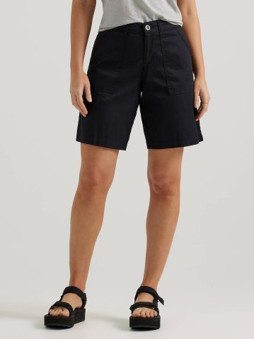 Women's Ultra Lux Comfort with Flex-To-Go Relaxed Fit Utility Bermuda