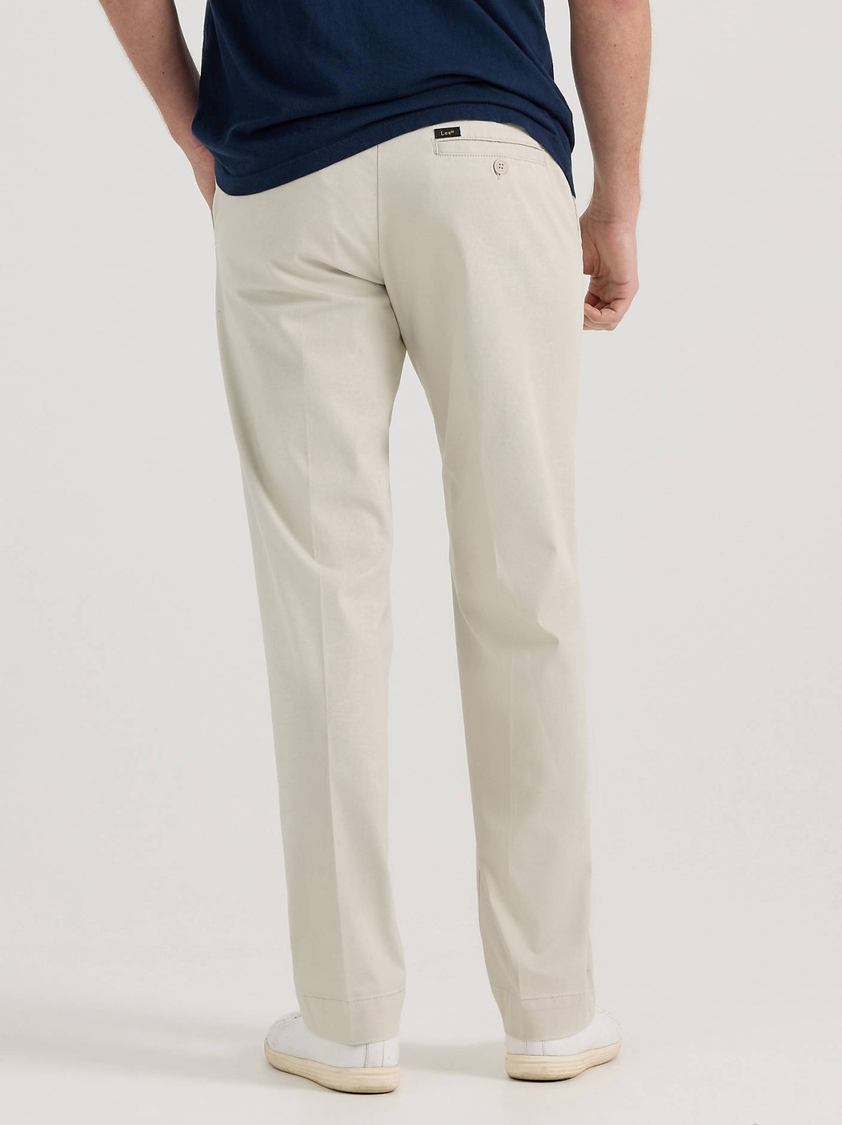 Men's Extreme Motion Flat Front Khaki Pant - view 3