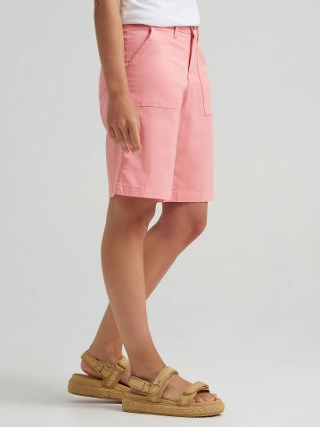 Women's Ultra Lux Comfort with Flex-To-Go Relaxed Fit Utility Bermuda