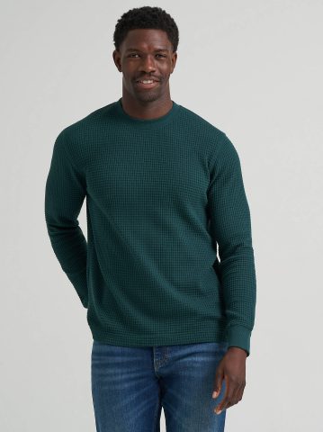 Men's Long Sleeve Waffle Thermal