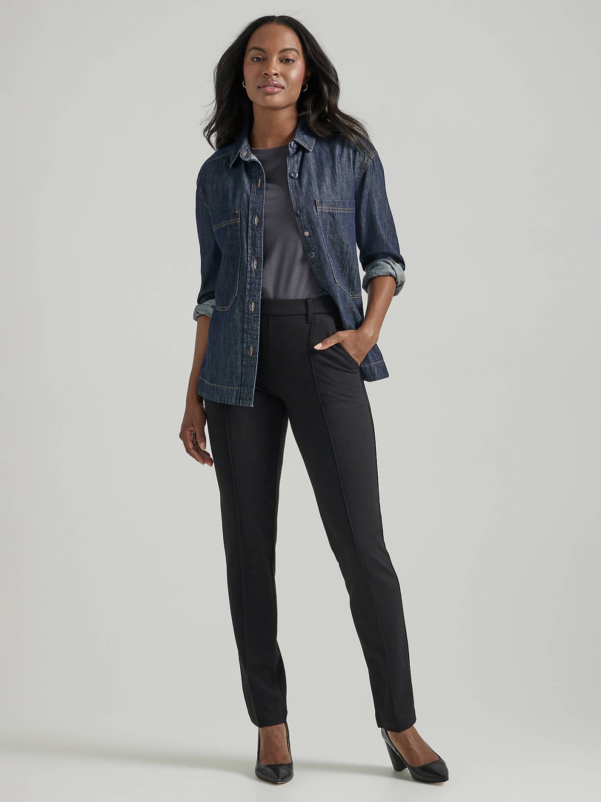 Women's Ultra Lux Comfort Any Wear Straight Pant