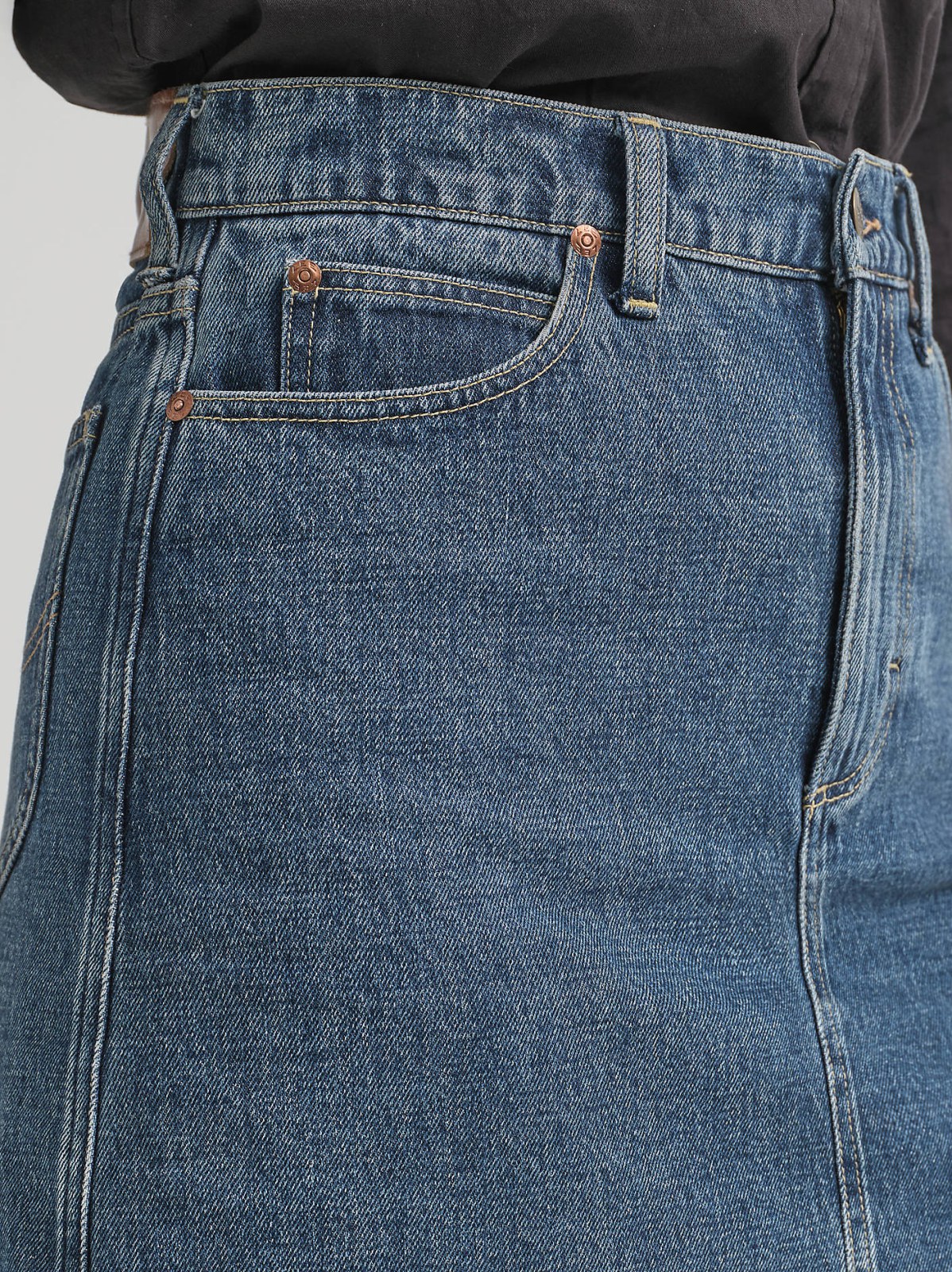 Women's Lee® x J.Crew Denim Skirt - view 7
