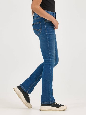 Girl's High Rise Flare Jean