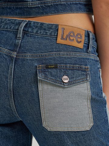 Women's Reversed Denim Bootcut Jean