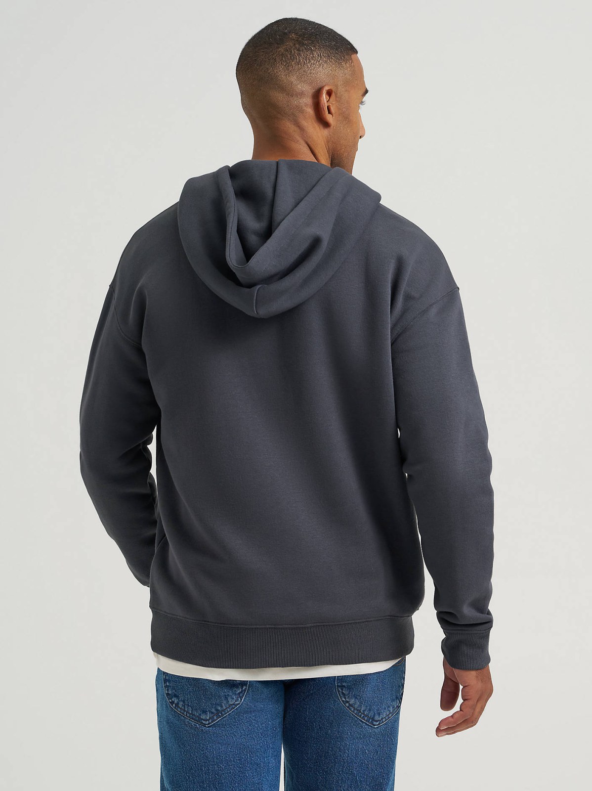 Men's Relaxed Fit Essential Workwear Full Zip Jacket - view 2