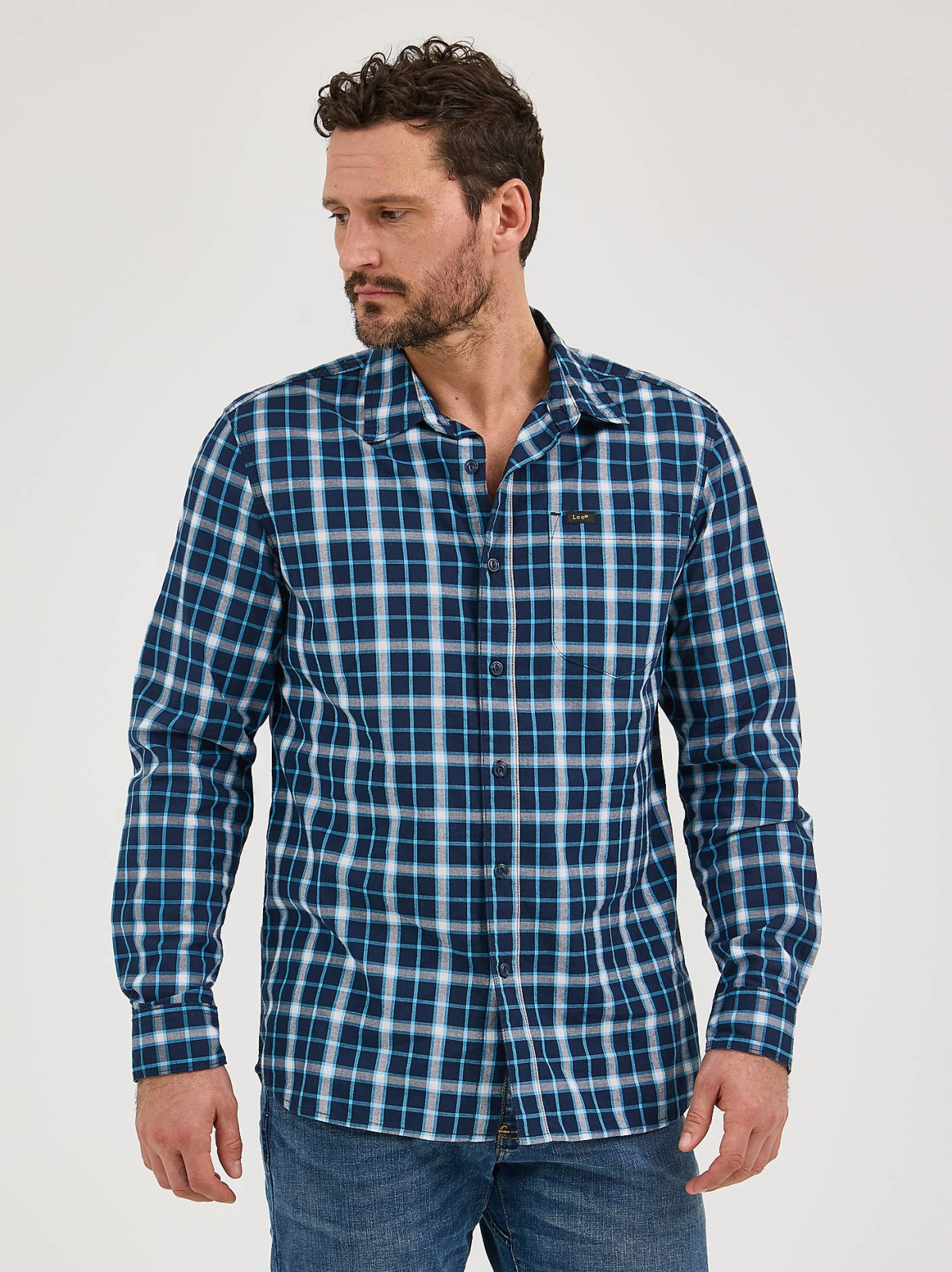 Men's Extreme Motion All Purpose Plaid Button Down Shirt