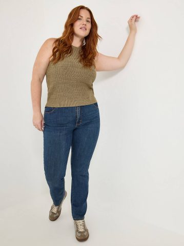 Women's Instantly Slims Relaxed Fit Straight Leg Jean (Plus)