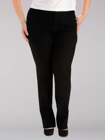 Women's Instantly Slims Relaxed Fit Straight Leg Jean (Plus)