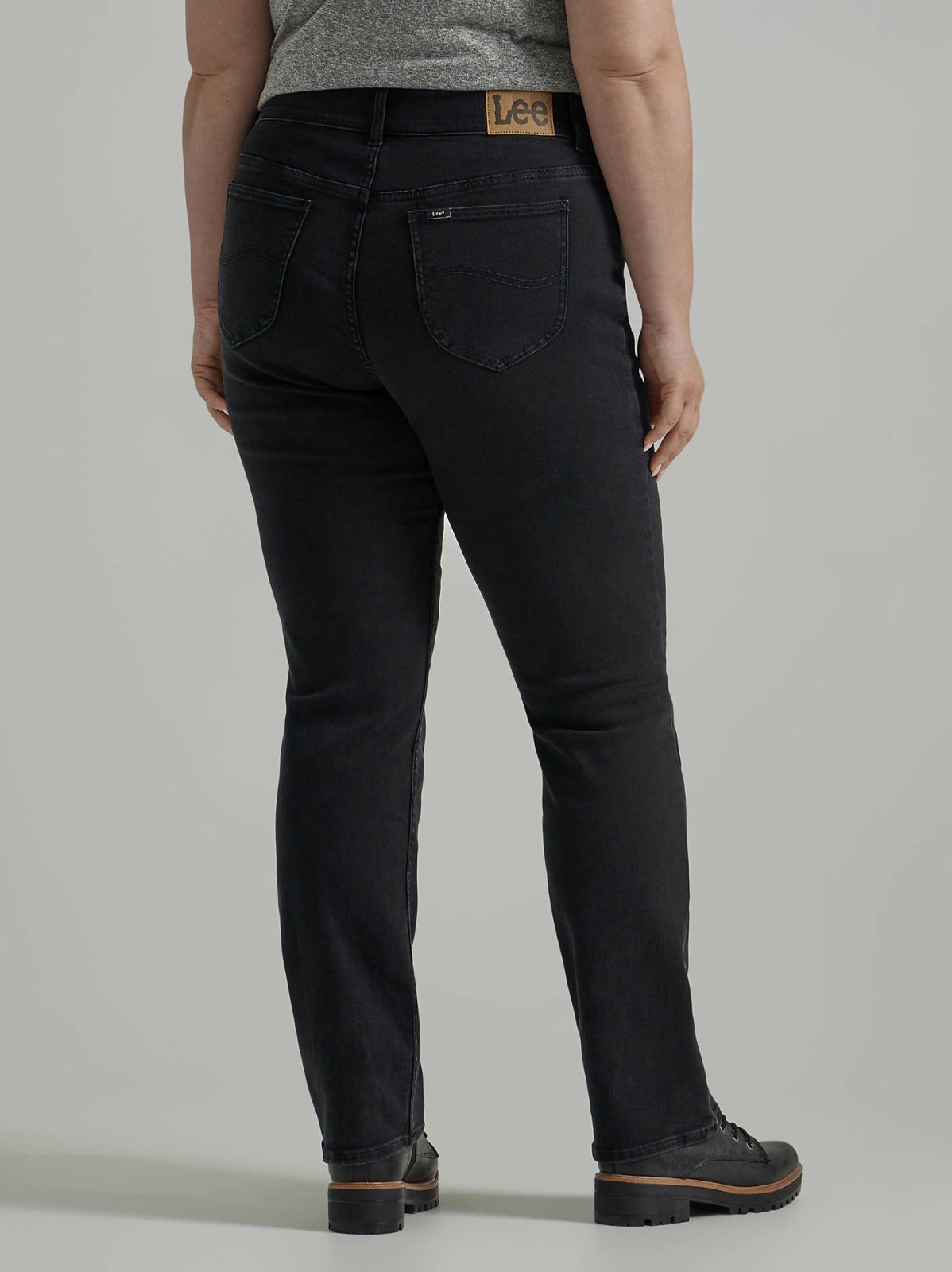 Women's Ultra Lux Comfort with Flex Motion Straight Jean (Plus) - view 3