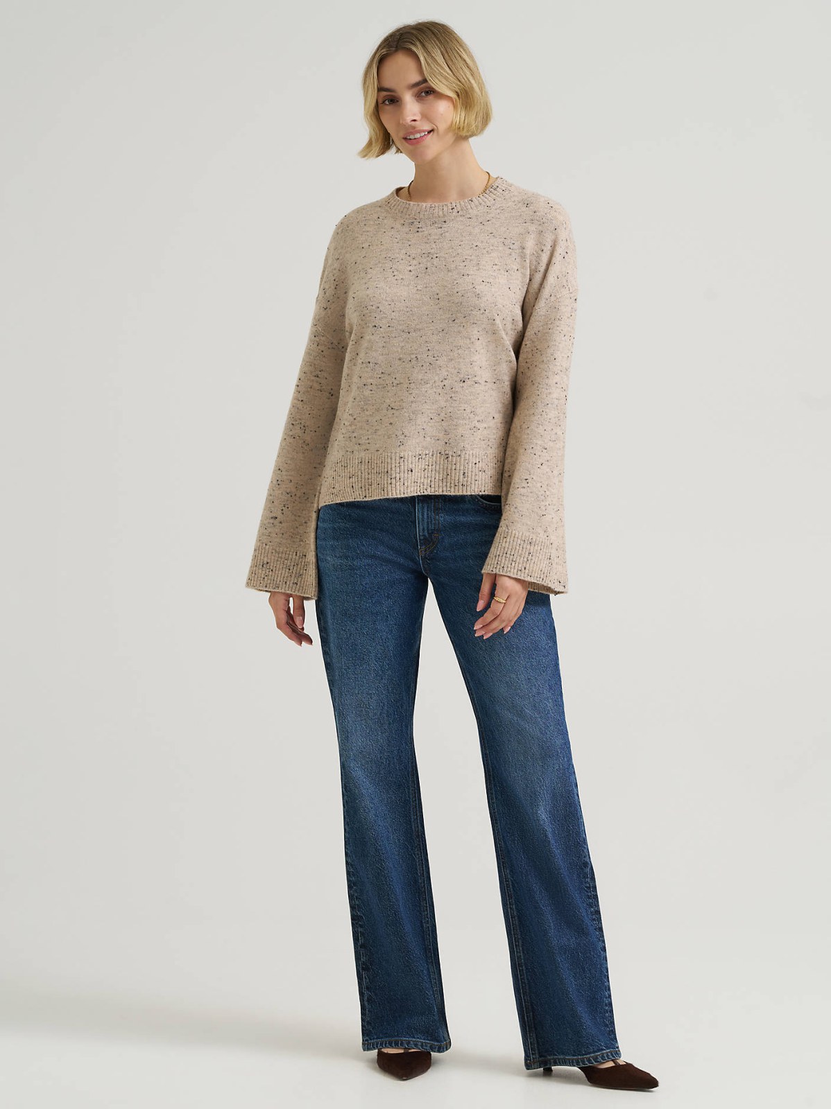 Women's Wide Sleeve Sweater - view 5